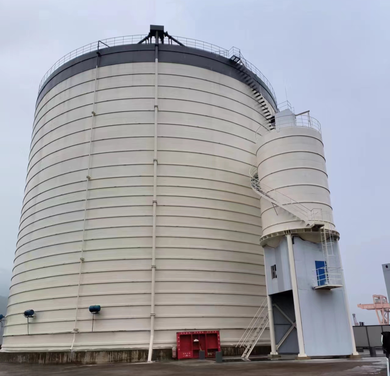 凤翔10万吨水泥钢板库